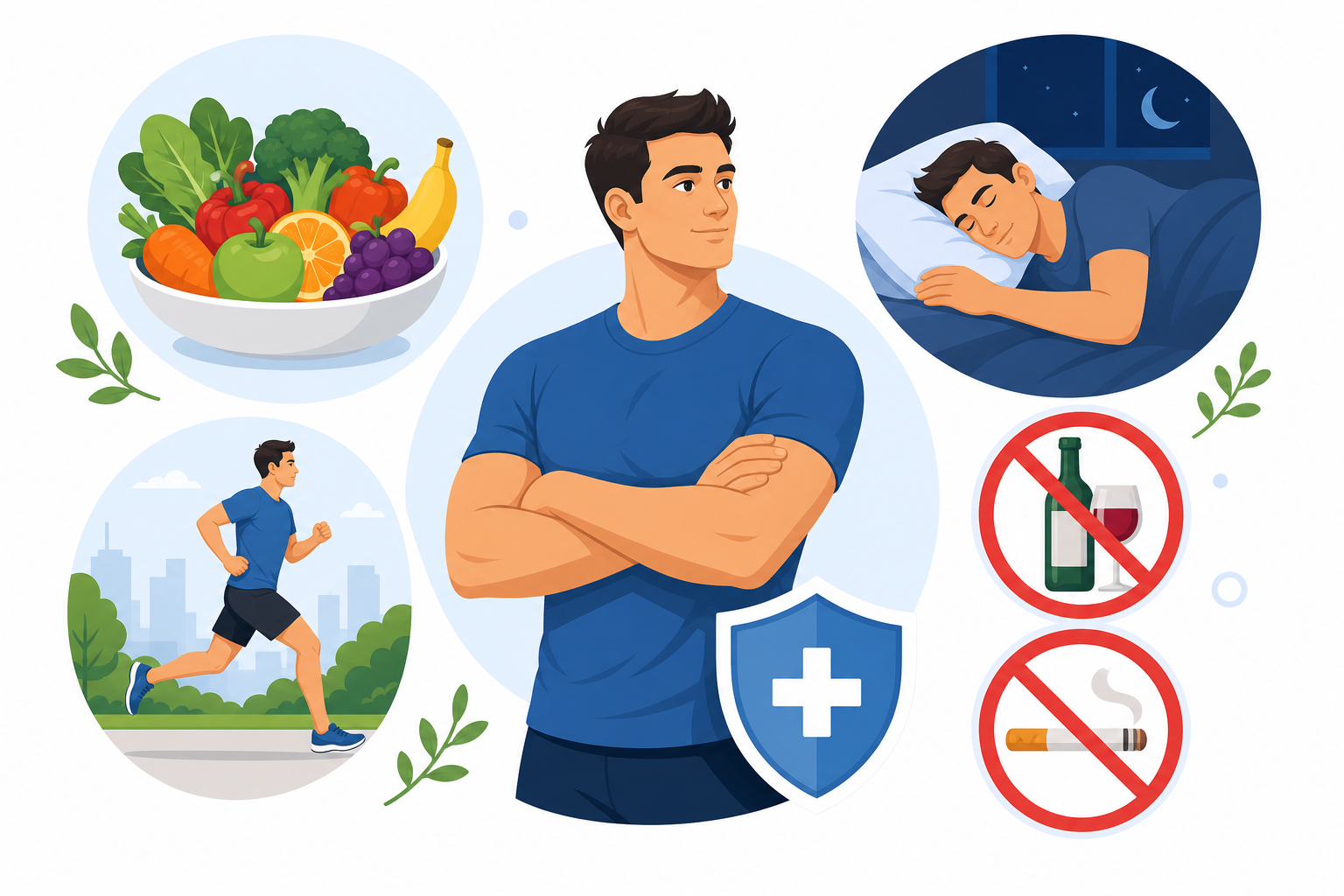 Gesunder Lebensstil zur Verbesserung der Erektionsfähigkeit – Sport, Ernährung, Schlaf
