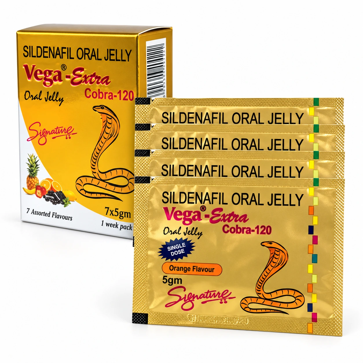 Cobra Oral Jelly 120mg Cobra Oral Jelly 120mg